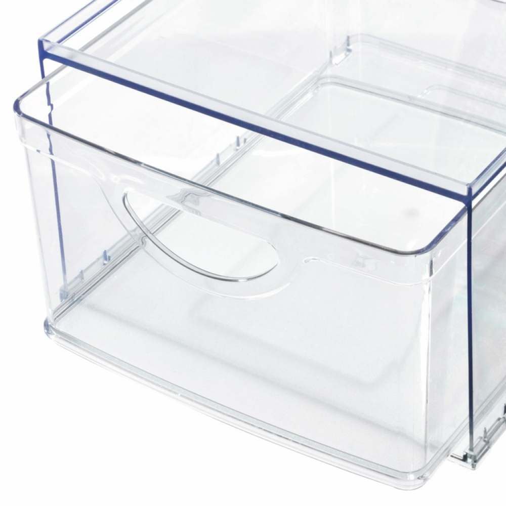 Stablbar skuff i resirkulert plast, iDesign i gruppen Oppbevaring / Kjøkkenskap / Organisere kjøkkenskap hos SmartaSaker.se (43172)