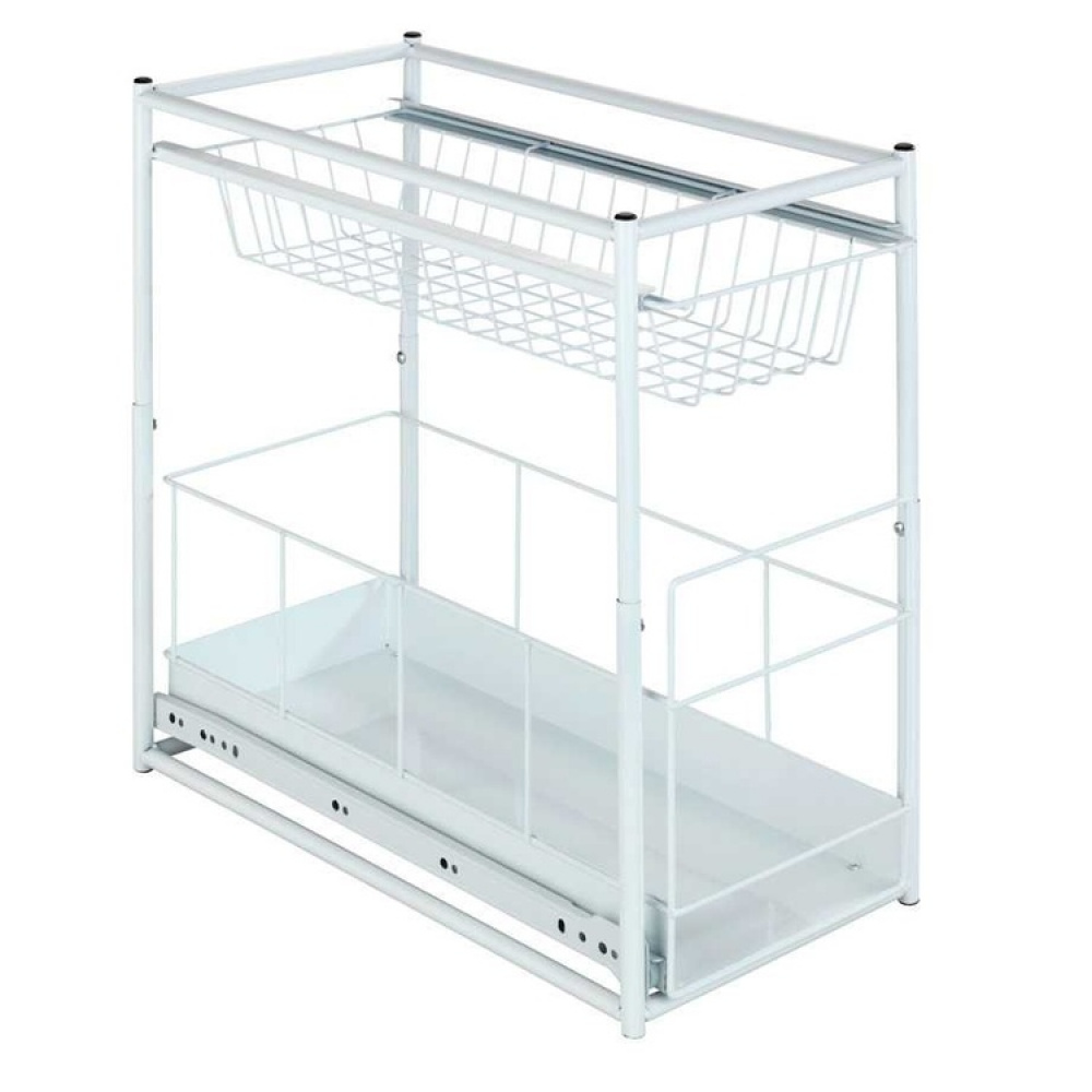 Uttrekkbare oppbevaringskurver for skap, 45x23 cm, Wenko i gruppen Oppbevaring hos SmartaSaker.se (43173)