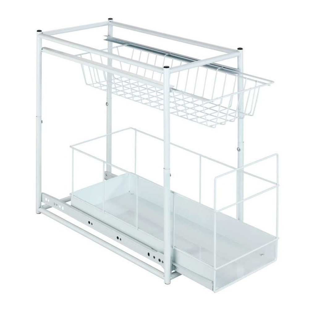 Uttrekkbare oppbevaringskurver for skap, 45x23 cm, Wenko i gruppen Oppbevaring hos SmartaSaker.se (43173)