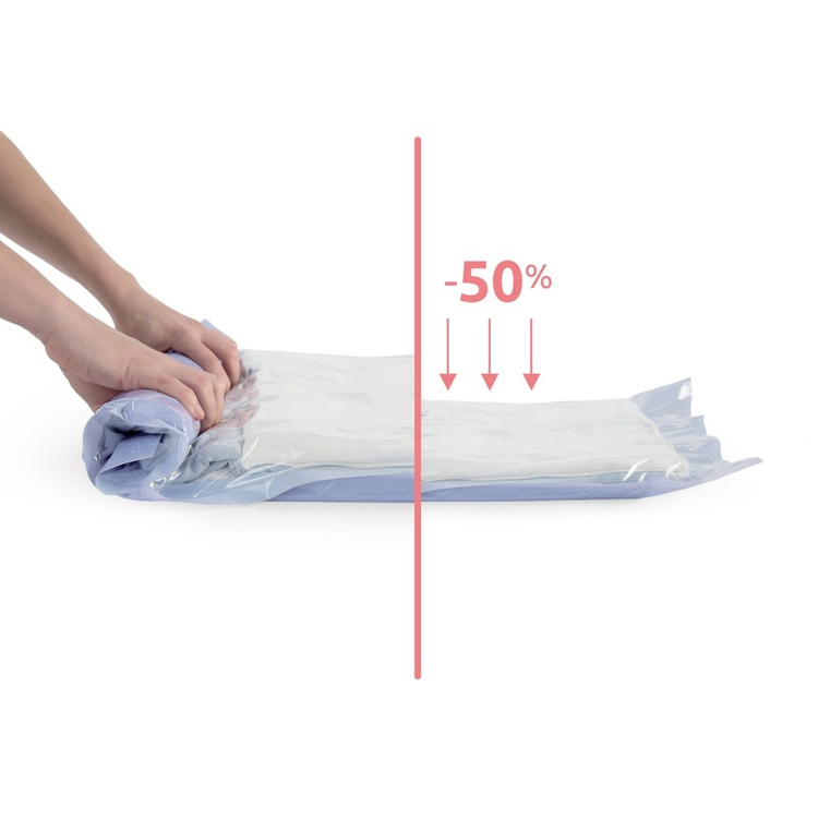 Manuell vakuumpose 2-pack, 65x45 cm, Compactor i gruppen Oppbevaring / Garderoboppbevaring hos SmartaSaker.se (43184)