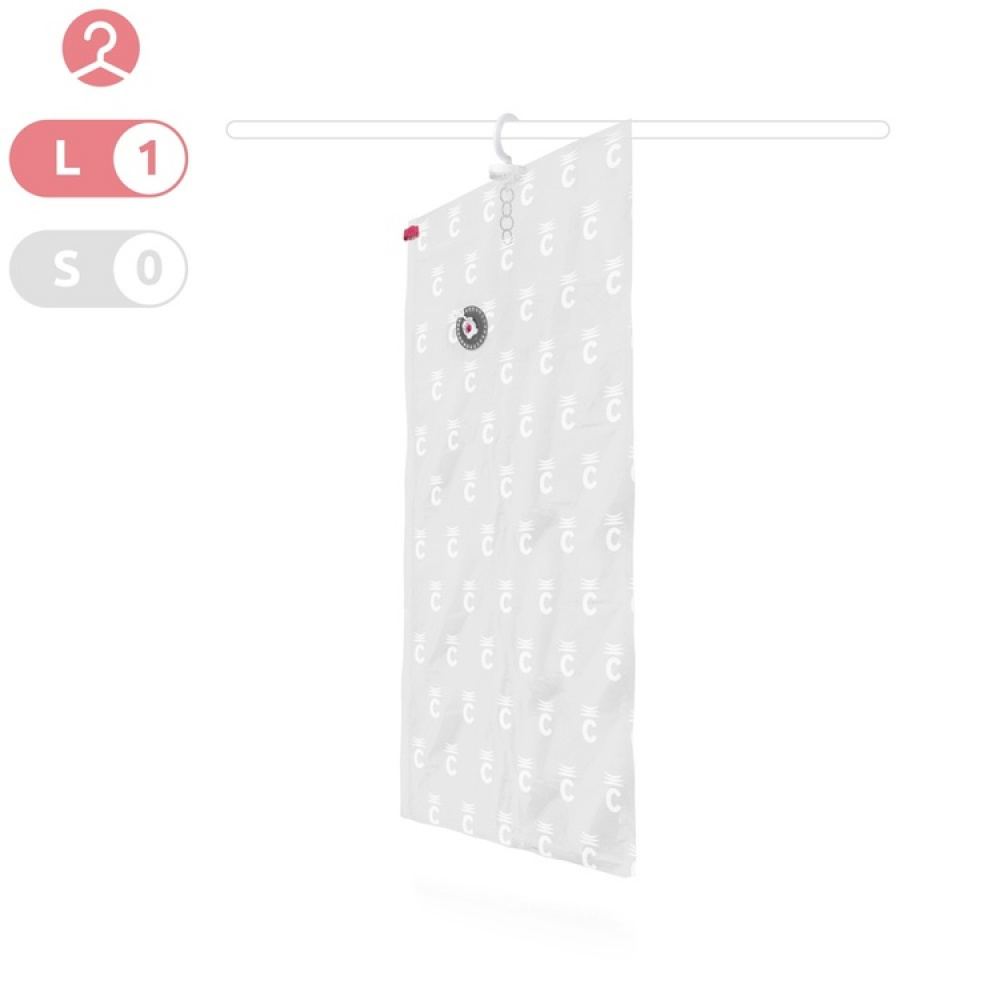 Lang vakuumpose med kleshenger, 70x145 cm, Compactor i gruppen Oppbevaring hos SmartaSaker.se (43187)