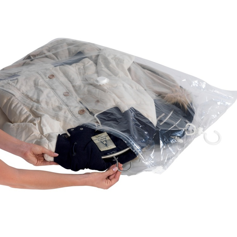 Kort vakuumpose med kleshenger, 70x105 cm, Wenko i gruppen Oppbevaring / Garderoboppbevaring hos SmartaSaker.se (43190)