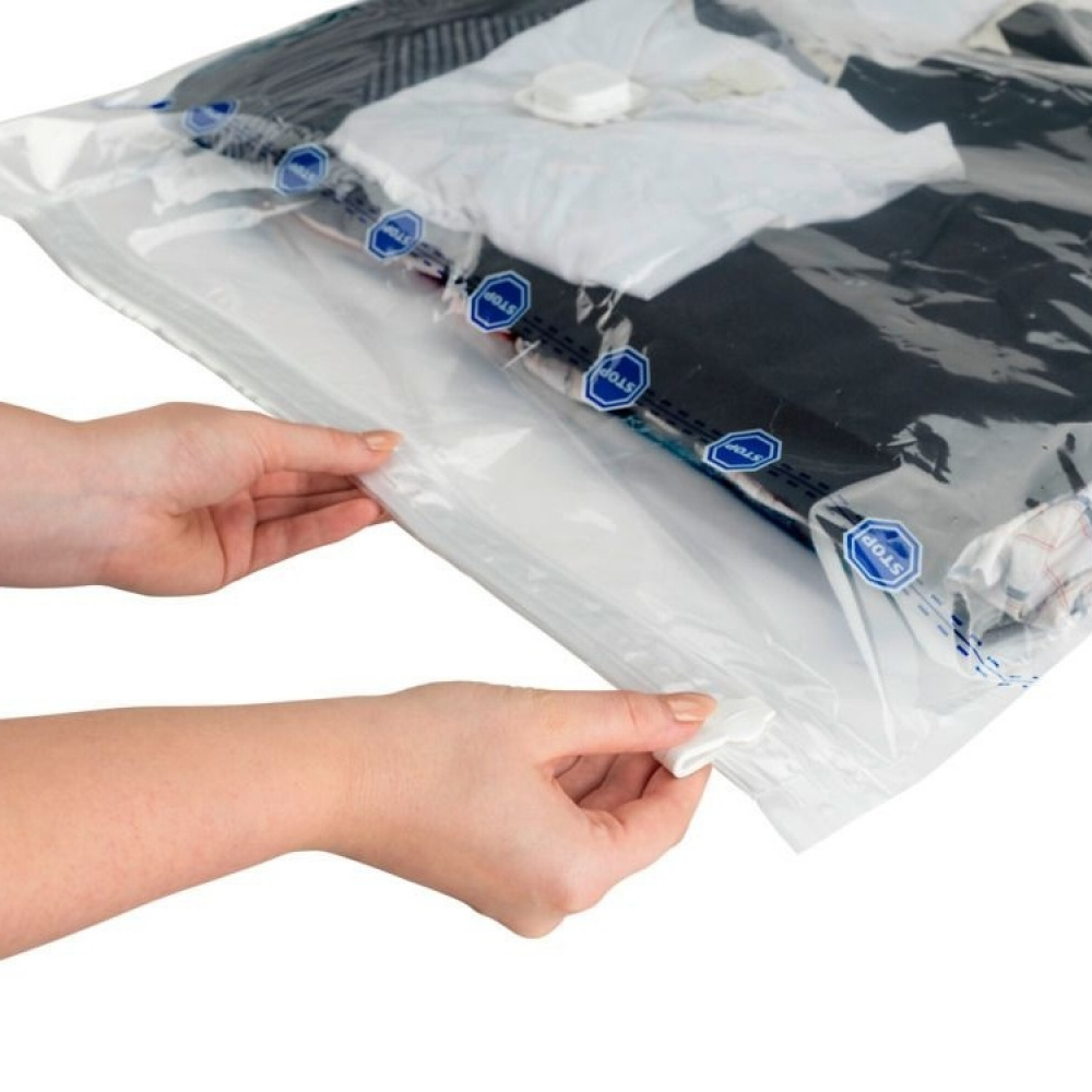 Lang vakuumpose med kleshenger, 70x145 cm, Wenko i gruppen Oppbevaring hos SmartaSaker.se (43191)