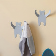 Veggkrok i resirkulert metall, Koala