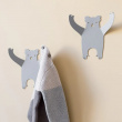 Veggkrok i resirkulert metall, Koala