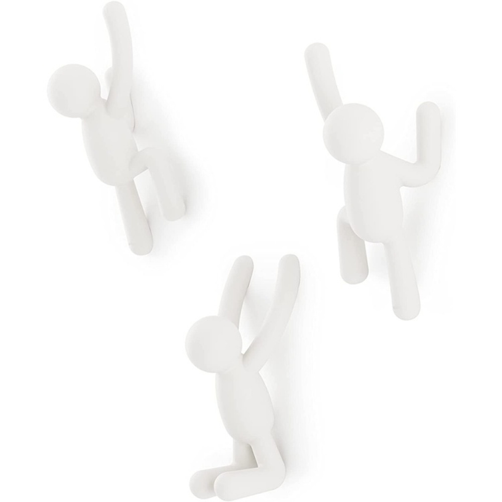 Veggknagger 3-pakning, Buddy, Umbra, Hvit i gruppen Oppbevaring hos SmartaSaker.se (43242)