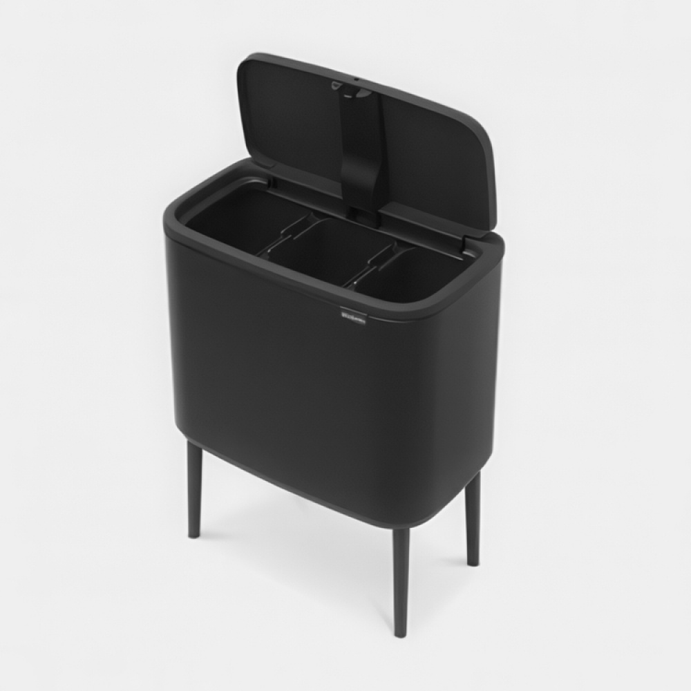 Kildesorteringsstasjon på ben med 3 rom, Brabantia i gruppen Oppbevaring hos SmartaSaker.se (43256)